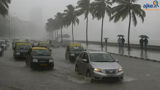 মুম্বাইয়ে টানা বর্ষণে জলাবদ্ধতা, বিপদের মুখে রাস্তাঘাট – ৫ দিনের সতর্কবার্তা