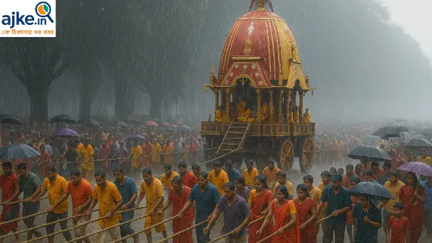 আজ দক্ষিণবঙ্গের ৮ জেলায় ভারী বৃষ্টি! রথযাত্রায় ভিজবে যেসব জেলা (South Bengal Weather Update)