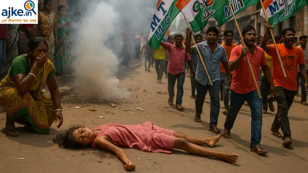 পশ্চিমবঙ্গে রাজনৈতিক হিংসা: নদিয়ায় ১৩ বছরের মেয়ের মৃত্যুসহ ৭টি গুরুত্বপূর্ণ দিক