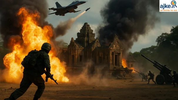 ⚔️ Thailand Cambodia War 2025: ১০০ বছরের পুরনো বিরোধে ফের রক্তক্ষয় | নতুন করে উত্তপ্ত সীমান্তে যুদ্ধের দামামা